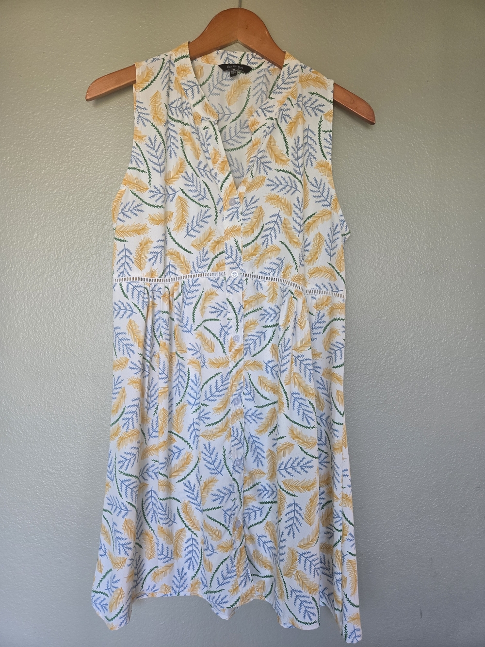 Sleeveless Button Front Dress, Casual, Lightweight, Summer Dress, Chic